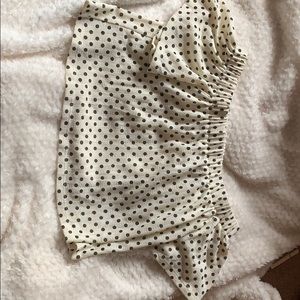 Urban Outfitters cold shoulder crop top